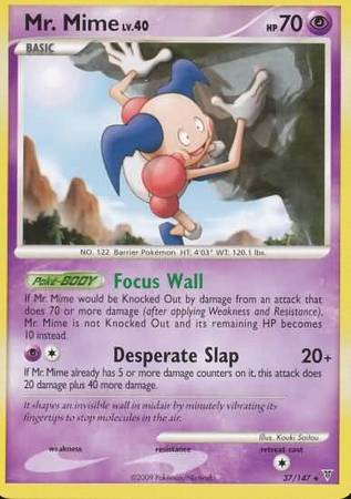 Mr. Mime 37/147-Kantocards