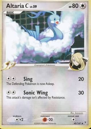 Altaria Pokémon C 49/147-Kantocards
