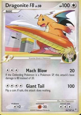 Dragonite Pokémon FB 56/147-Kantocards