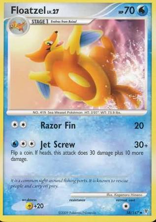 Floatzel 58/147-Kantocards