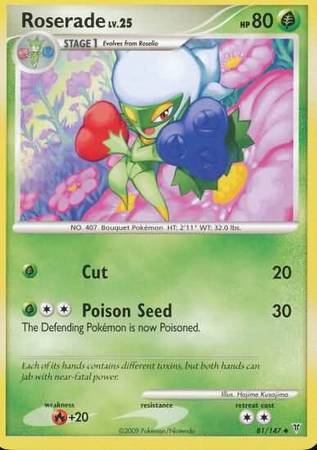 Roserade 81/147-Kantocards