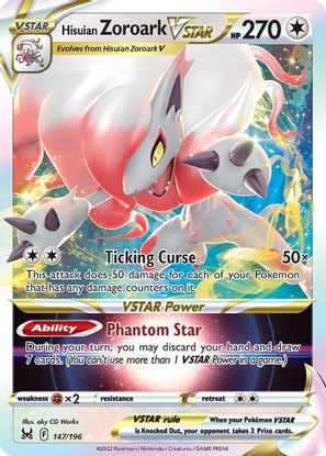 Hisuian Zoroark VSTAR 147/196-Kantocards