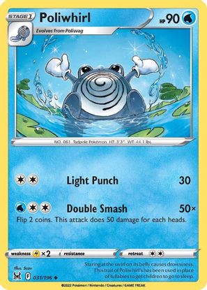 Poliwhirl 031/196-Kantocards