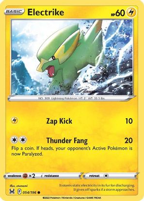 Electrike 054/196-Kantocards