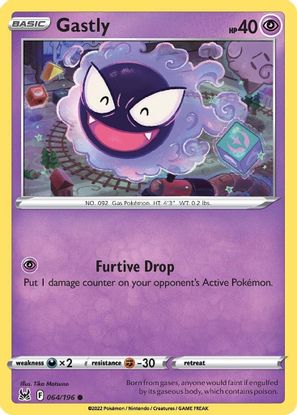 Gastly 064/196-Kantocards