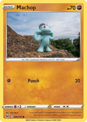 Machop 086/196-Kantocards
