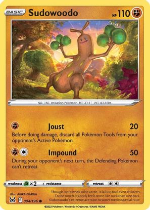 Sudowoodo 094/196-Kantocards