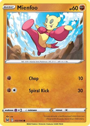 Mienfoo 103/196-Kantocards