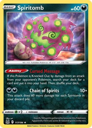 Spiritomb 117/196 - Rare-Kantocards