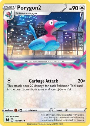 Porygon2 141/196-Kantocards