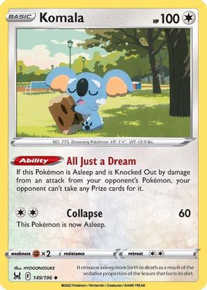 Komala 149/196-Kantocards