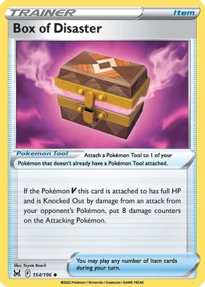 Box of Disaster 154/196-Kantocards