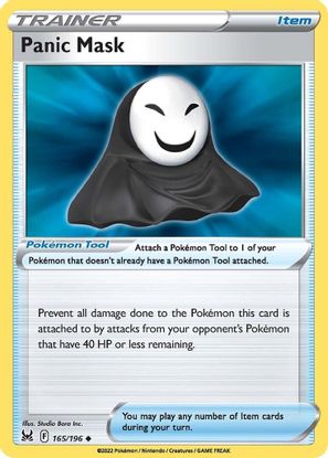 Panic Mask 165/196-Kantocards