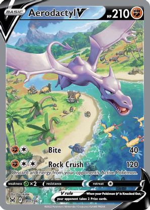 Aerodactyl V 180/196-Kantocards