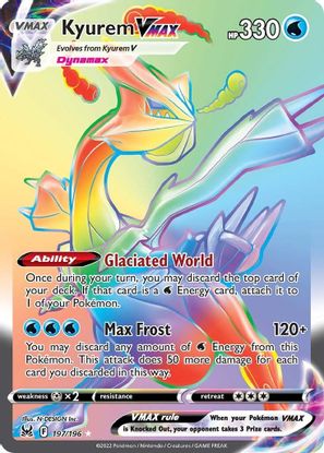 Kyurem VMAX 197/196-Kantocards