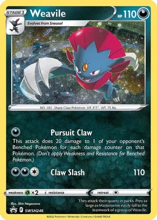 Weavile SWSH246-Kantocards