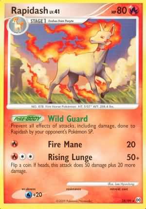 Rapidash 28/99-Kantocards