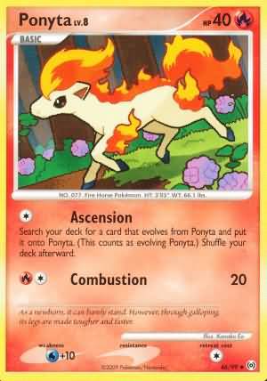 Ponyta 46/99-Kantocards