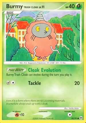Burmy Trash Cloak 58/99-Kantocards