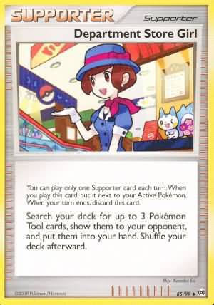 Department Store Girl 85/99-Kantocards