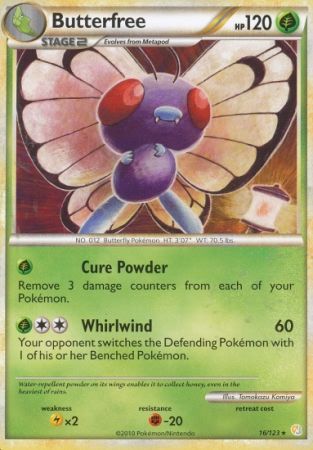 Butterfree 16/123-Kantocards