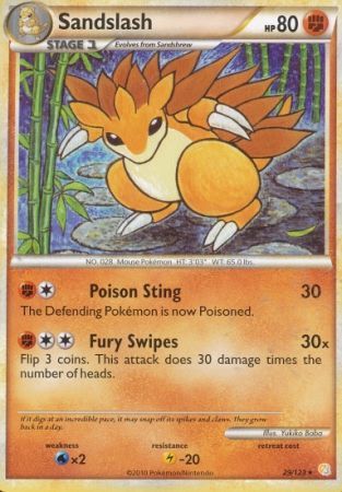 Sandslash 29/123-Kantocards