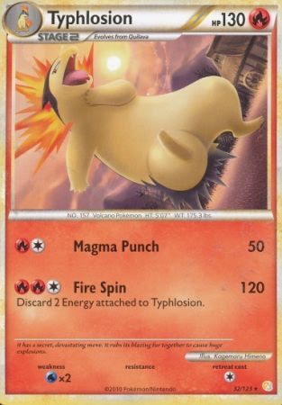 Typhlosion 32/123-Kantocards