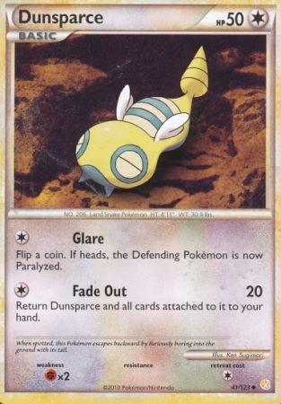 Dunsparce 41/123-Kantocards