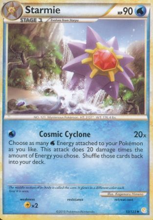 Starmie 53/123-Kantocards