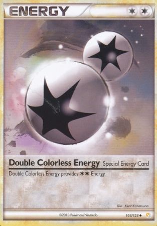 Double Colorless Energy 103/123-Kantocards