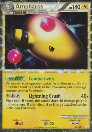 Ampharos 105/123-Kantocards