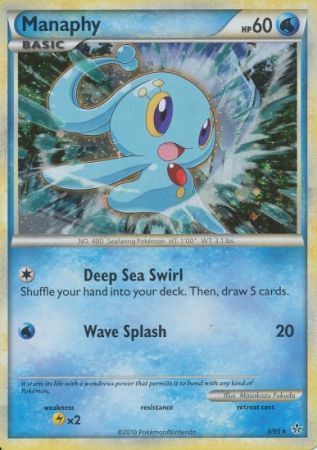 Manaphy 3/95-Kantocards