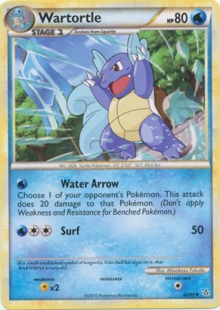Wartortle 42/95-Kantocards