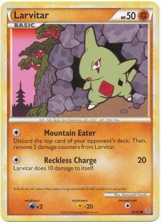 Larvitar 50/95-Kantocards
