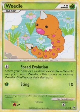 Weedle 69/95-Kantocards