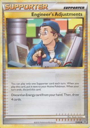 Engineer's Adjustments 75/95-Kantocards