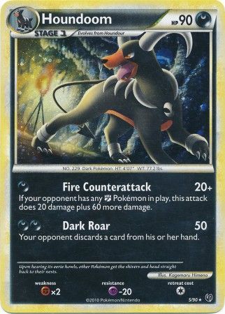 Houndoom 5/90-Kantocards