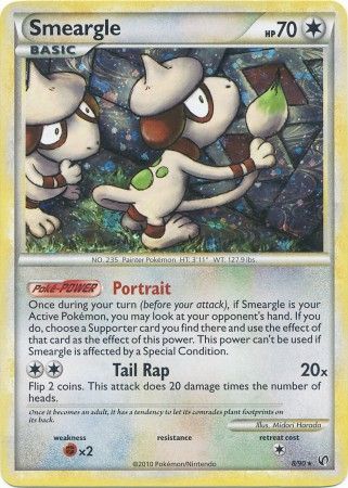 Smeargle 8/90-Kantocards