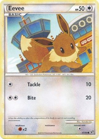 Eevee 47/90-Kantocards