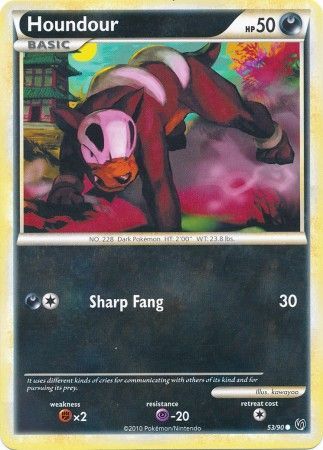 Houndour 53/90-Kantocards