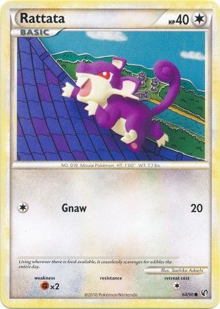 Rattata 64/90-Kantocards