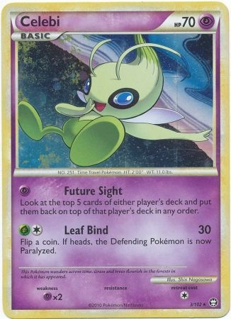 Celebi 3/102-Kantocards