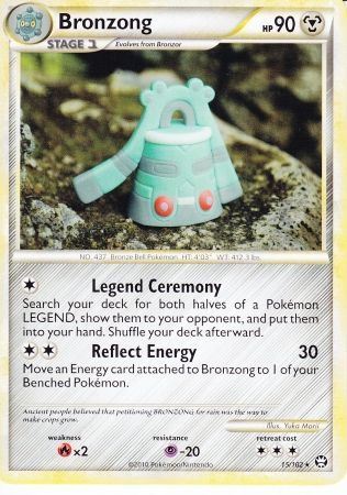 Bronzong 15/102-Kantocards