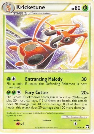 Kricketune 24/102-Kantocards