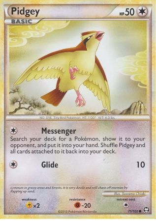 Pidgey 71/102-Kantocards