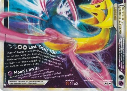 Darkrai & Cresselia LEGEND 100/102-Kantocards