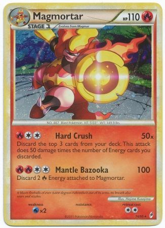 Magmortar 16/95-Kantocards