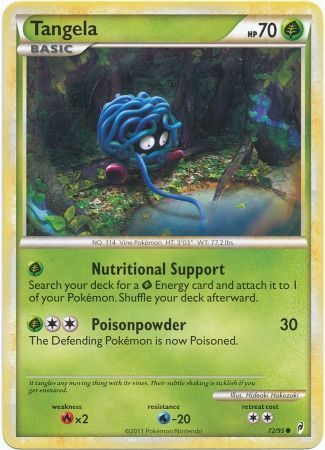 Tangela 72/95-Kantocards