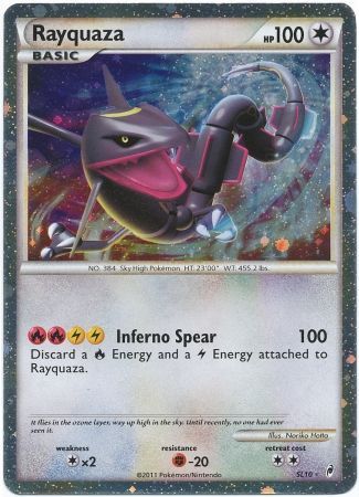 Rayquaza SL10-Kantocards