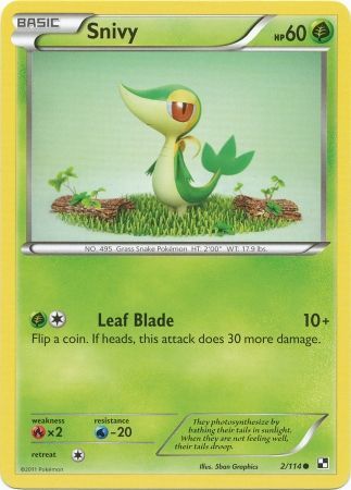 Snivy 2/114-Kantocards